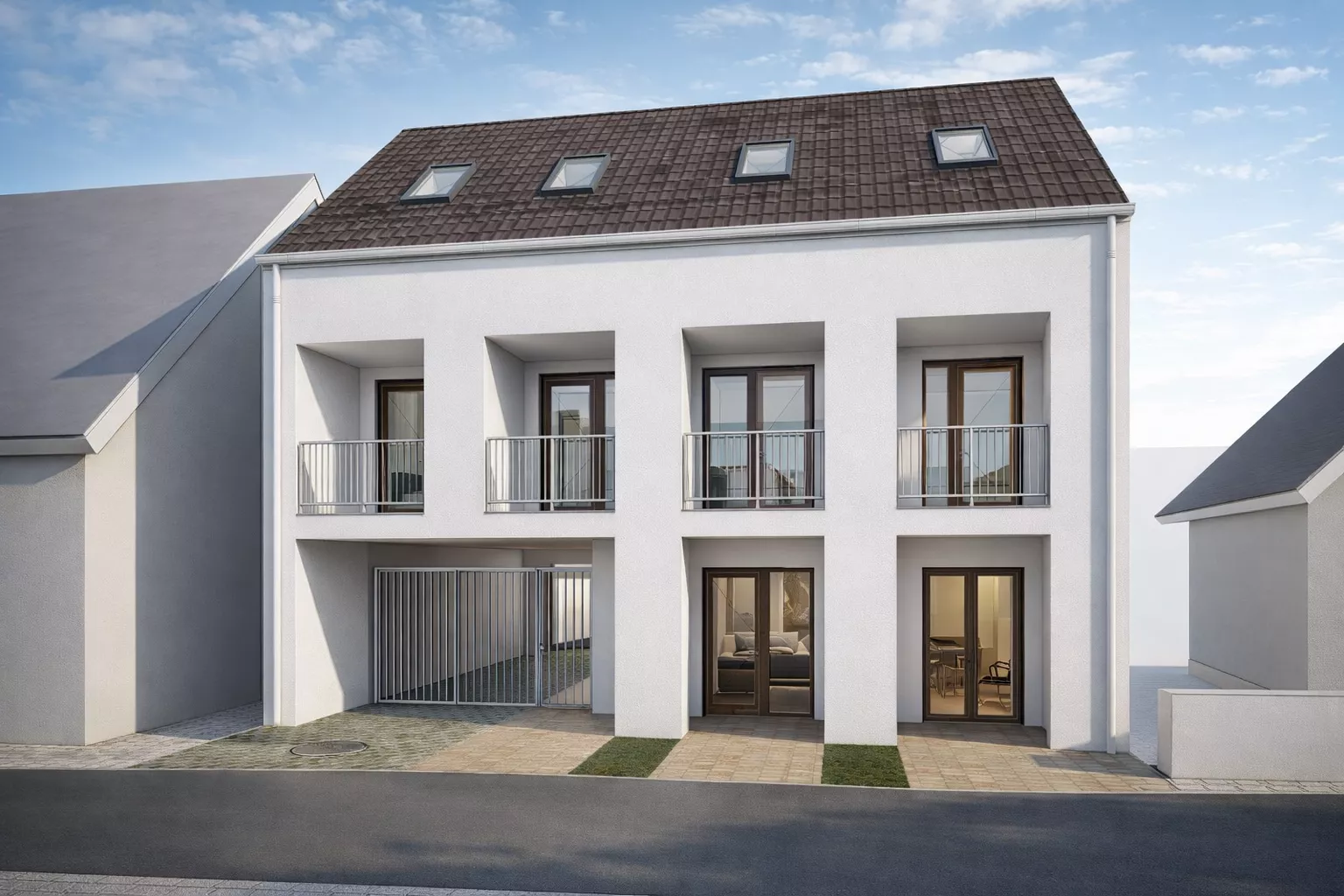 R7 / Négylakásos társasház